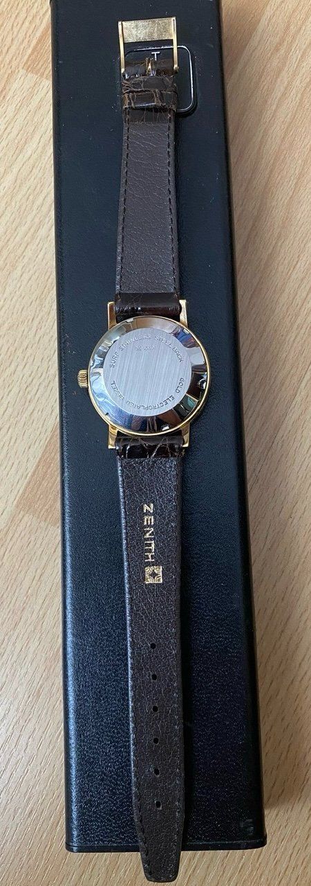 Zenith Orologi: Zenith Automatic Herrn Uhr – Nuovo (secondo la descrizione) da Matzendorf venduto da BTCSwisswatcher 9