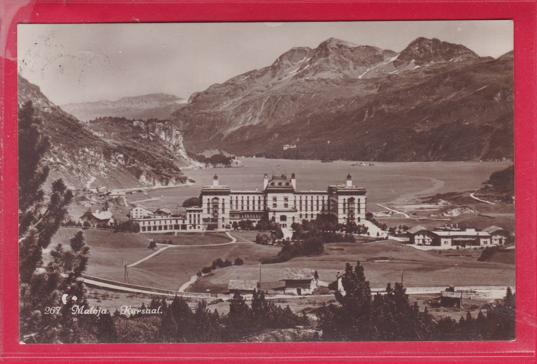 Ansichtskarten: MALOJA, KURSAAL, FELDPOST – Gebraucht aus Oberrieden von Gebirgsstelze