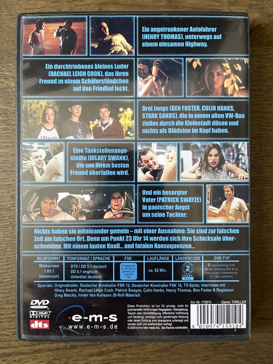 Alle DVDs: DVD - 11:14 - Dein Date mit dem Schicksal – Gebraucht aus Glarus von Greenday 1