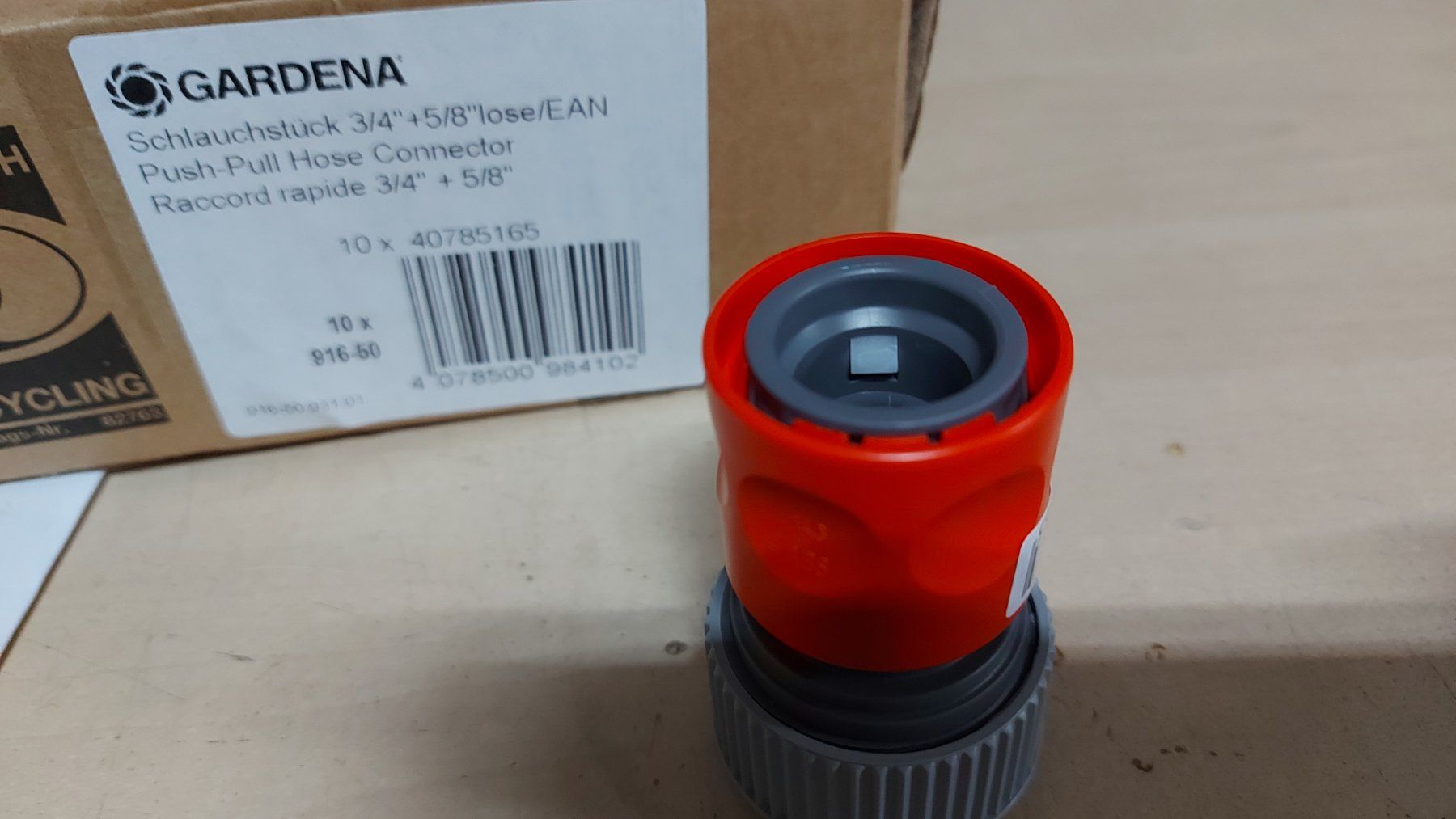 Gardena Rohre & Schläuche: GARDENA Schlauchverbinder 3/4 +5/8 – Neu (gemäss Beschreibung) aus Schönengrund von VwRacer01 1