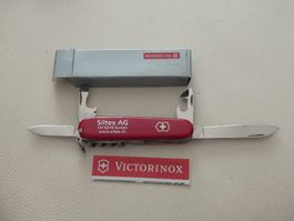 Victorinox Spartan Taschenmesser Siltex AG rot neu mit Box