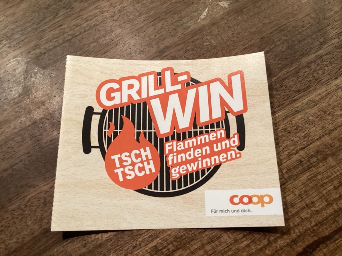 Bons: 7x Grill-Win Coop-Aktion – Neuf avec emballage d'origine à Brittnau par Butterfly1515 1