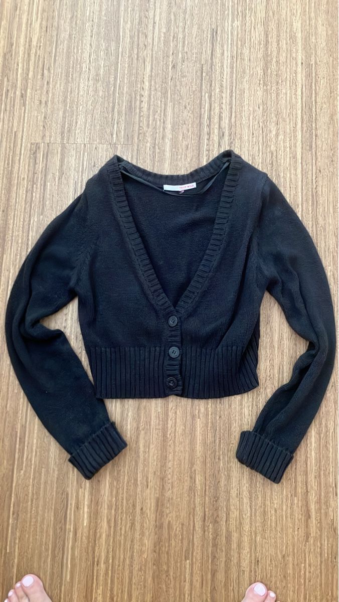 Vestes: Strickjacke schwarz Grösse L  – D'occasion à Ruggell par VegasGirl