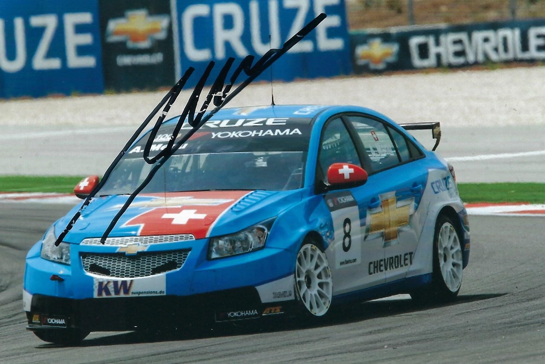 Autographes: Foto; Alain Menu, WTCC – D'occasion à Aarburg par Hktm