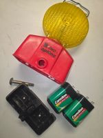 Vintage, Blitzlampe / Baustellenlampe / Warnleuchten