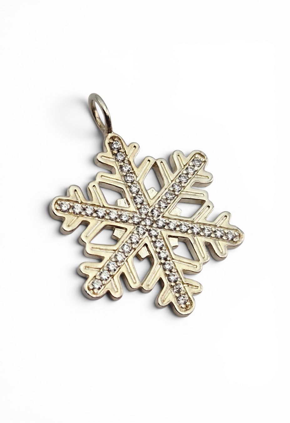Thomas Sabo Pendentifs: Pendentif Flocon de Neige THOMAS SABO Strass – D'occasion à Clarens par Rimany 1