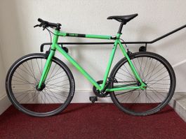 Fixie Inc. Singlespeed Bike (AL 6061 T6) giftgrün Fahrrad 🚲