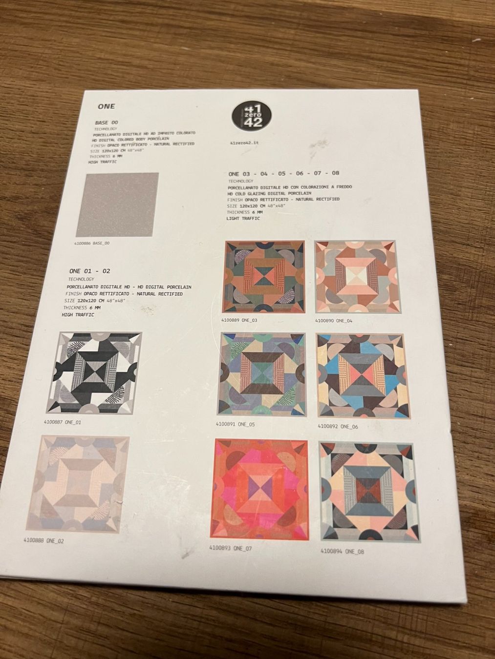 Blocchi: 41Zero42 Notizbuch / Material-Muster farbig Italian – Nuovo (secondo la descrizione) da Volketswil venduto da Lootington_Post 1