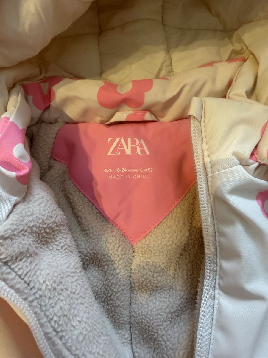 Zara Tute: Winteroverall Zara Blumenmuster Grösse 92 gebraucht – Usato da Dully venduto da rev_l7jp 1
