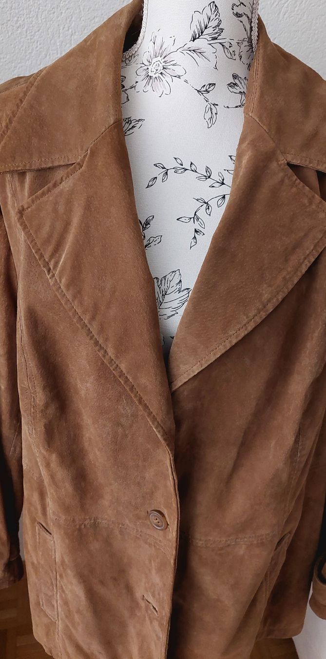 Ulla Popken Giacche: Ulla Popken Wildleder Jacke, Grösse 50! – Usato da Zürich venduto da lehmi1 1