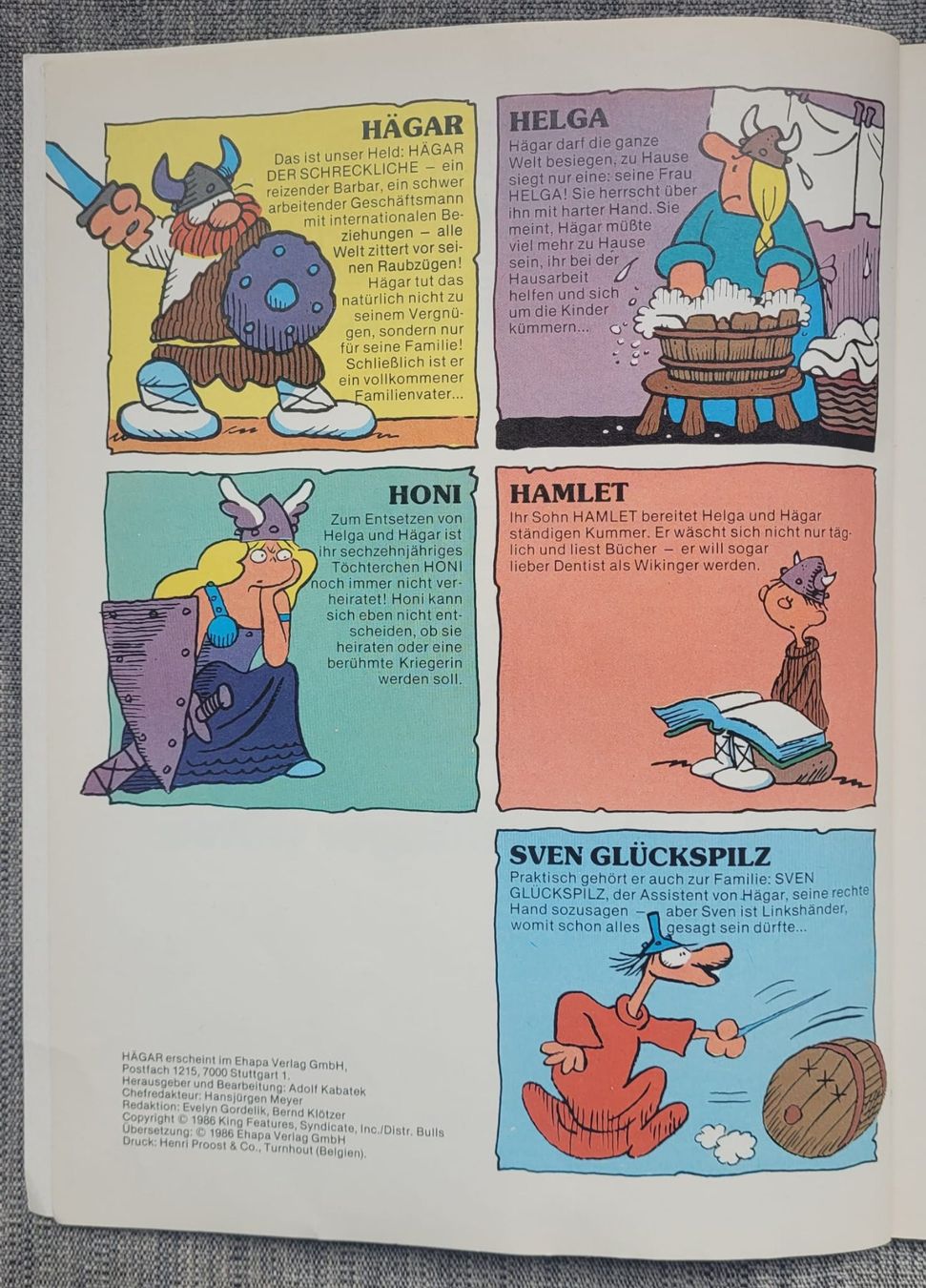 Fumetti: HäGAR der Schreckliche, Band 13 – Usato da Luzern venduto da ANG3 1