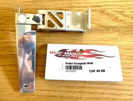 Ruder / gouvernail für rc boat 90mm aluminium neuf