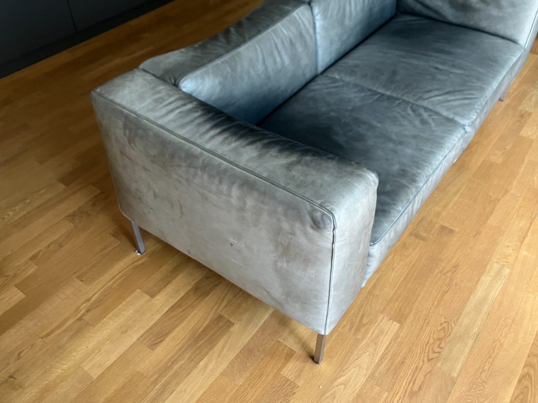 Divani: Ledersofa Zweier – Usato da Zürich venduto da Zuerifrosch 3
