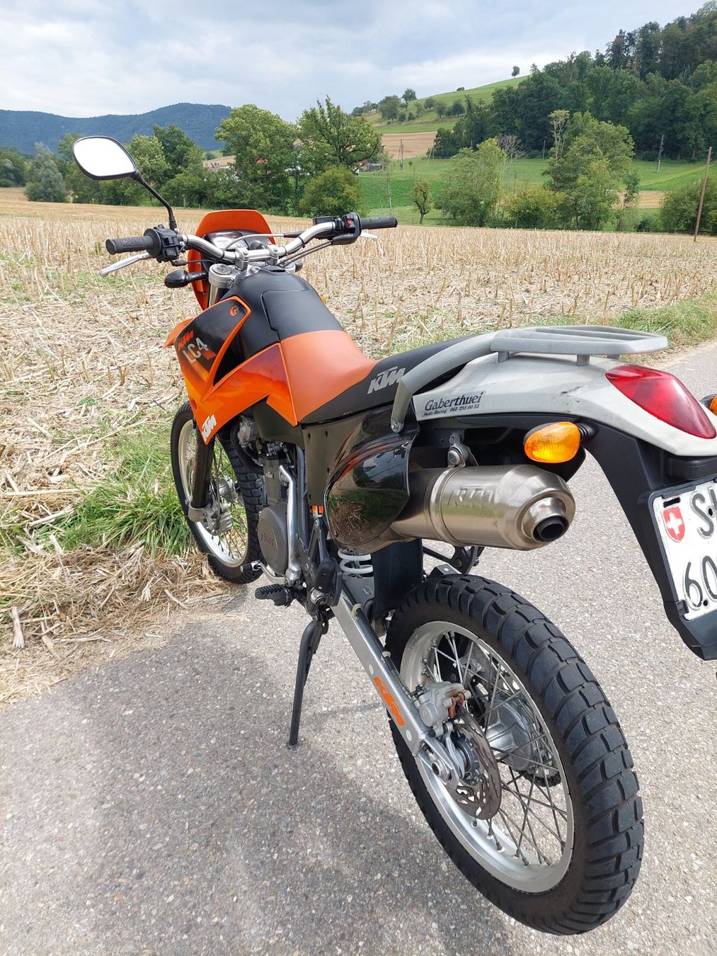 KTM Enduro: KTM 640 LC4 mit E Starter Enduro Frisch ab MFK – Usato da Schleitheim venduto da ZieglerMotaRecycling 6