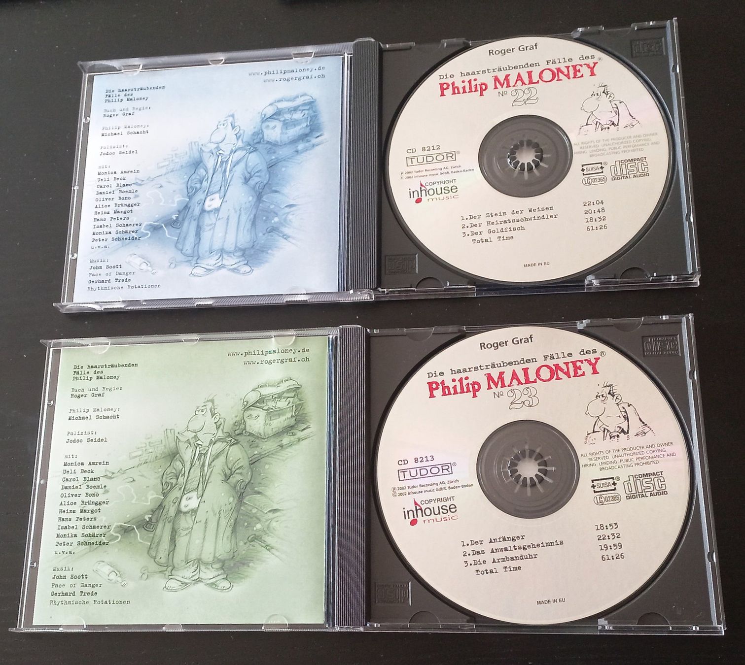 CDs: Philip Maloney CD No 22 und No23 – Gebraucht aus Suhr von chr_8stp 1