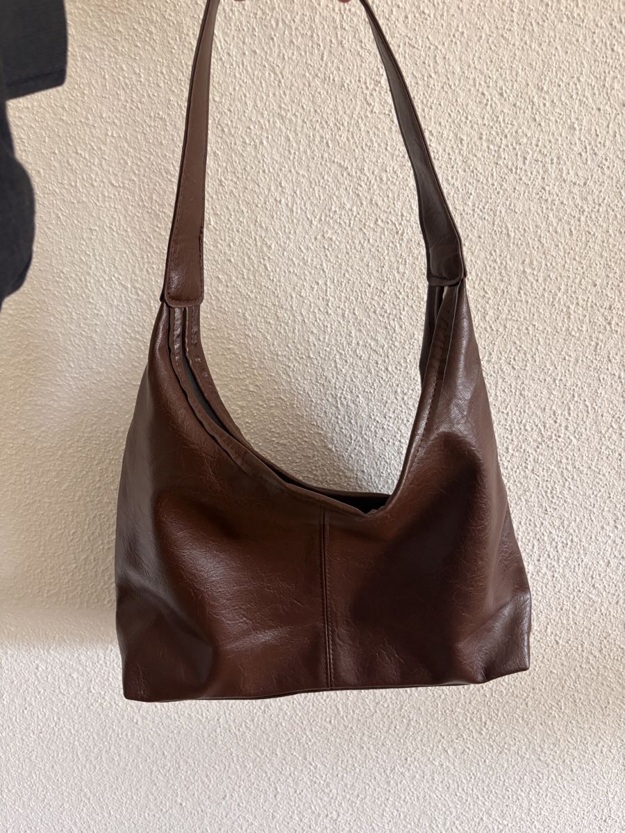 Taschen für Damen: Sac à main en cuir marron  – Neu (gemäss Beschreibung) aus Morges von Lou15
