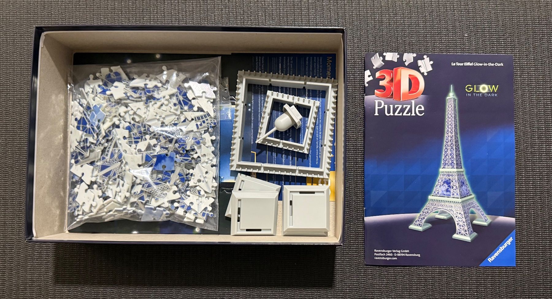 Ravensburger Puzzles: Ravensburger 3D Eiffelturm GLOW – Neu (gemäss Beschreibung) aus Contone von Chaos76 2