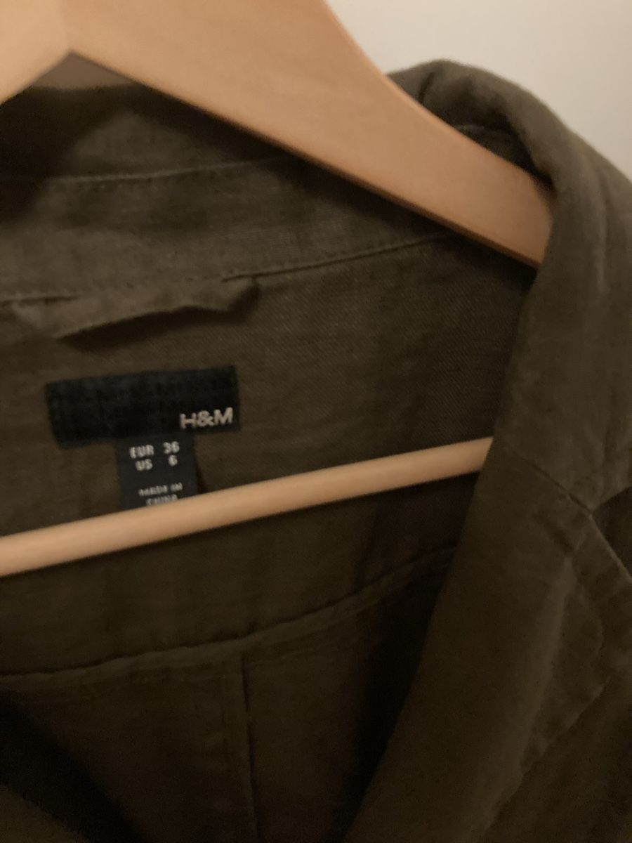 H&M Giacche: Kaki Grün Blazer, Gr. 36 – Usato da Azmoos venduto da alix001 2