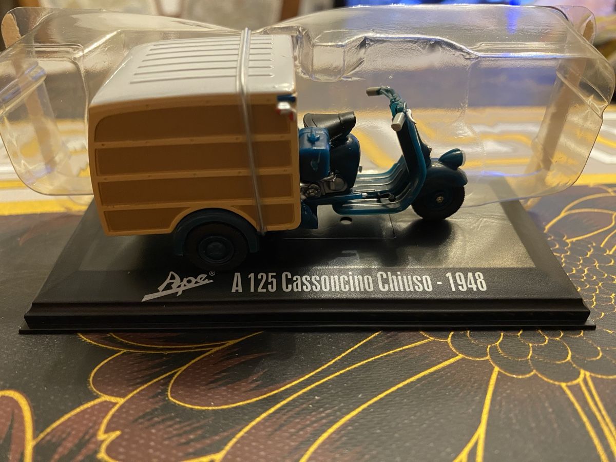 Modellautos: Piaggio Ape A 125 Cassoncino Chiuso - 1948 – Neu (gemäss Beschreibung) aus St. Margrethen SG von Alfista_159 5