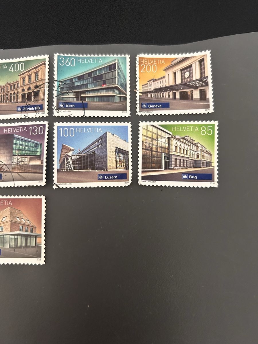 Alle Briefmarken: Schweizer Briefmarken – Gebraucht aus Burgdorf von Mm.ju 1