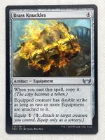 Brass Knuckles Magic: The Gathering Karte, Near Mint Zustand