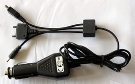 3 in 1: Autoladegerät für Nokia, Sony Ericsson, HTC