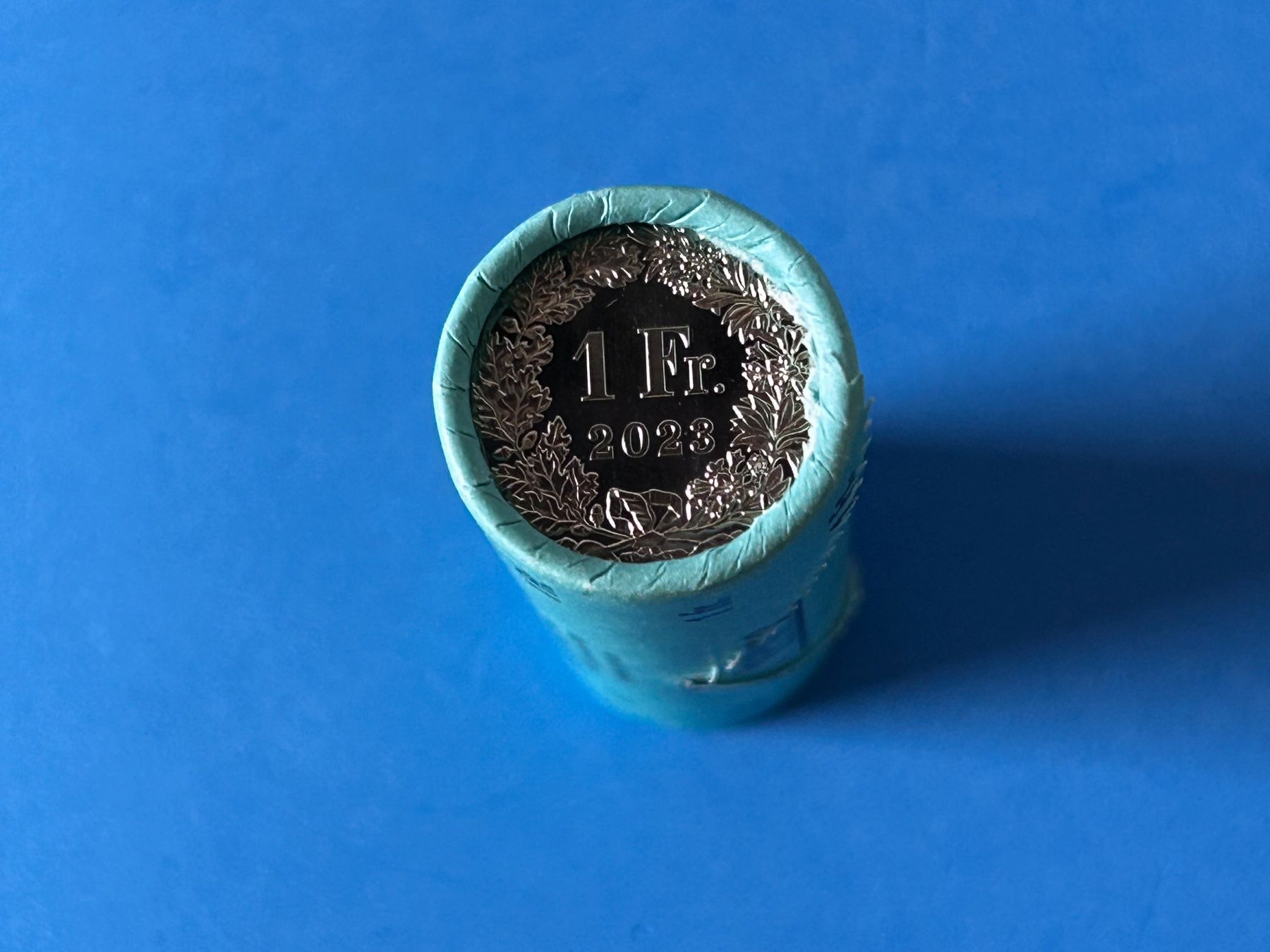 Tutti le monete: 1 Franc / Franken 2023 UNC from coin roll – Nuovo (secondo la descrizione) da Corcelles NE venduto da AJKader 1