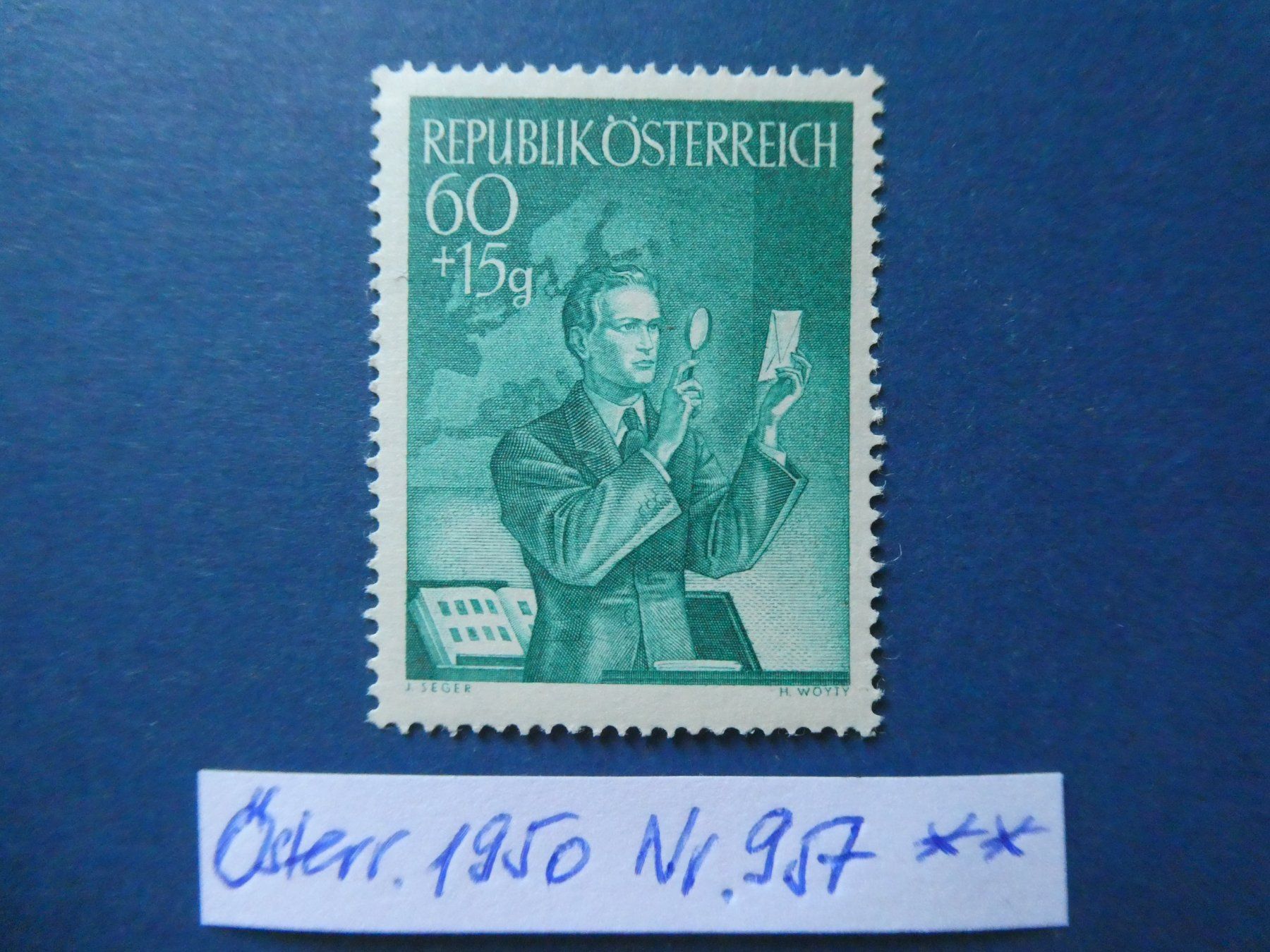 Tutti i francobolli: Österreich 1950 Nr. 957 postfrisch ** – Usato da Lausen venduto da Herbamare01