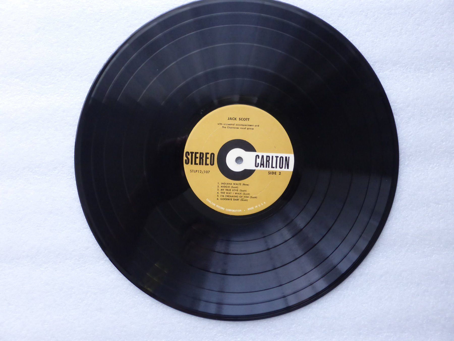 Dischi in vinile: VINYL  LP  JACK SCOTT mit ORIGINAL UNTERSCHRIFT – Usato da Küssnacht am Rigi venduto da Sunnestrahl 3