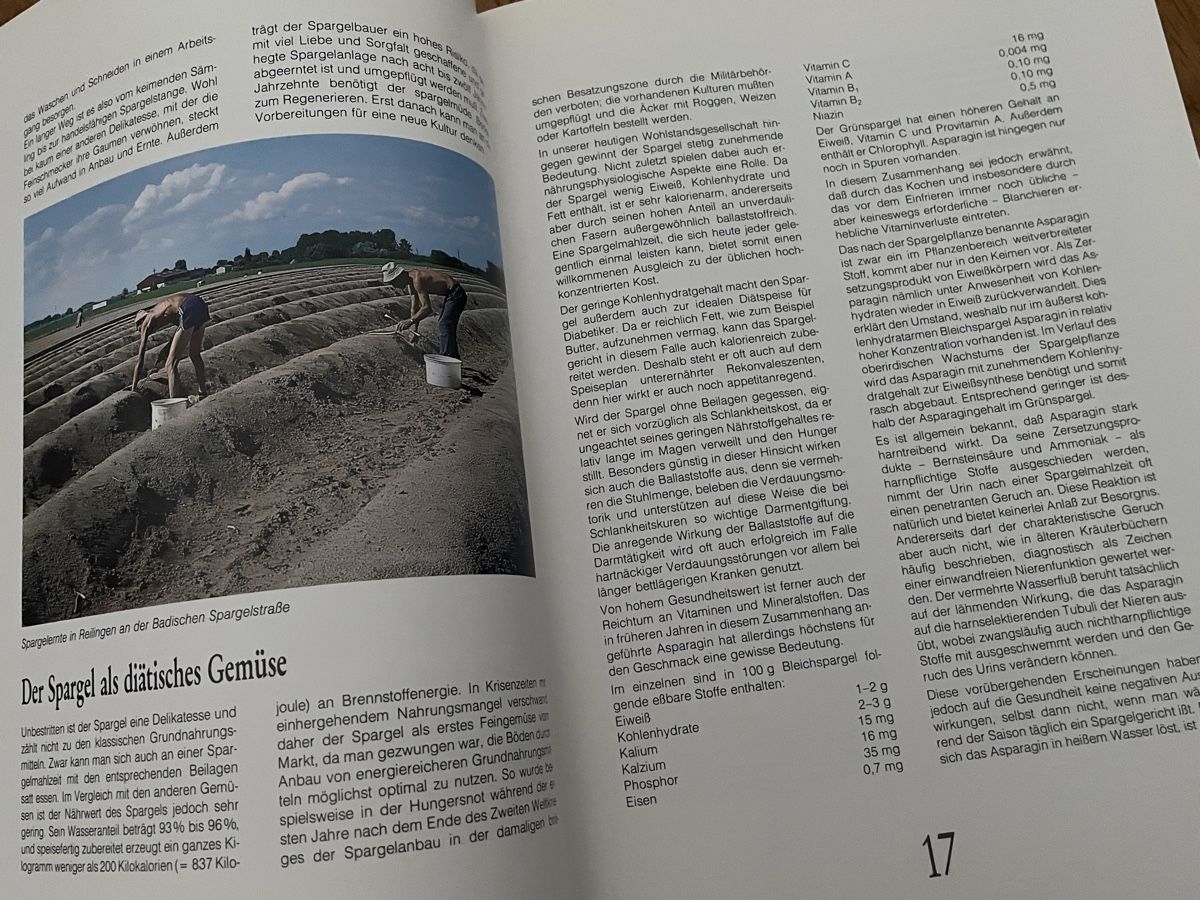 Bücher: Spargel - Kochbuch von Bernhard Stein – Gebraucht aus Zürich von silab69 4