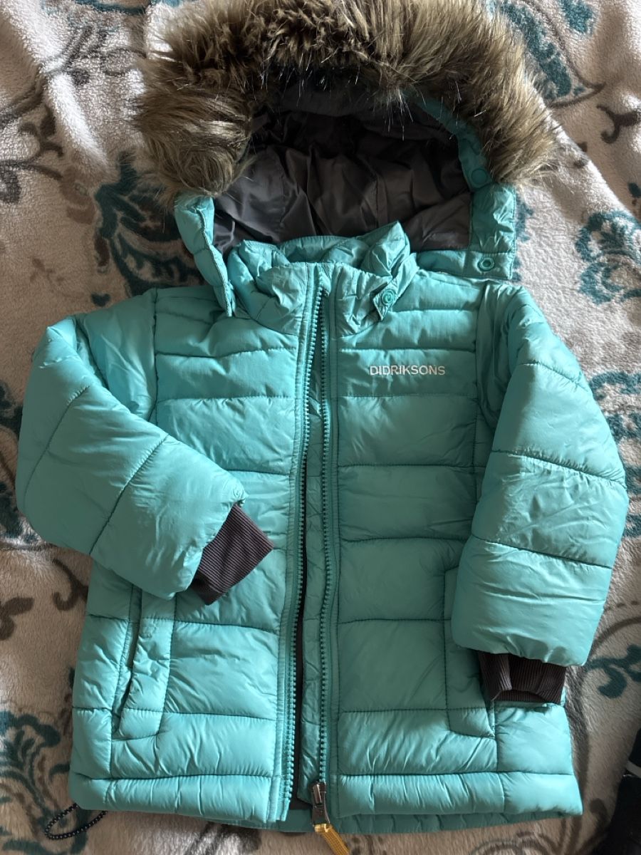 Didriksons Giacche & Cappotti: Didriksons Puffer Jacket Turquoise Size 80 Good Condition – Usato da Bever venduto da tut_tmz9