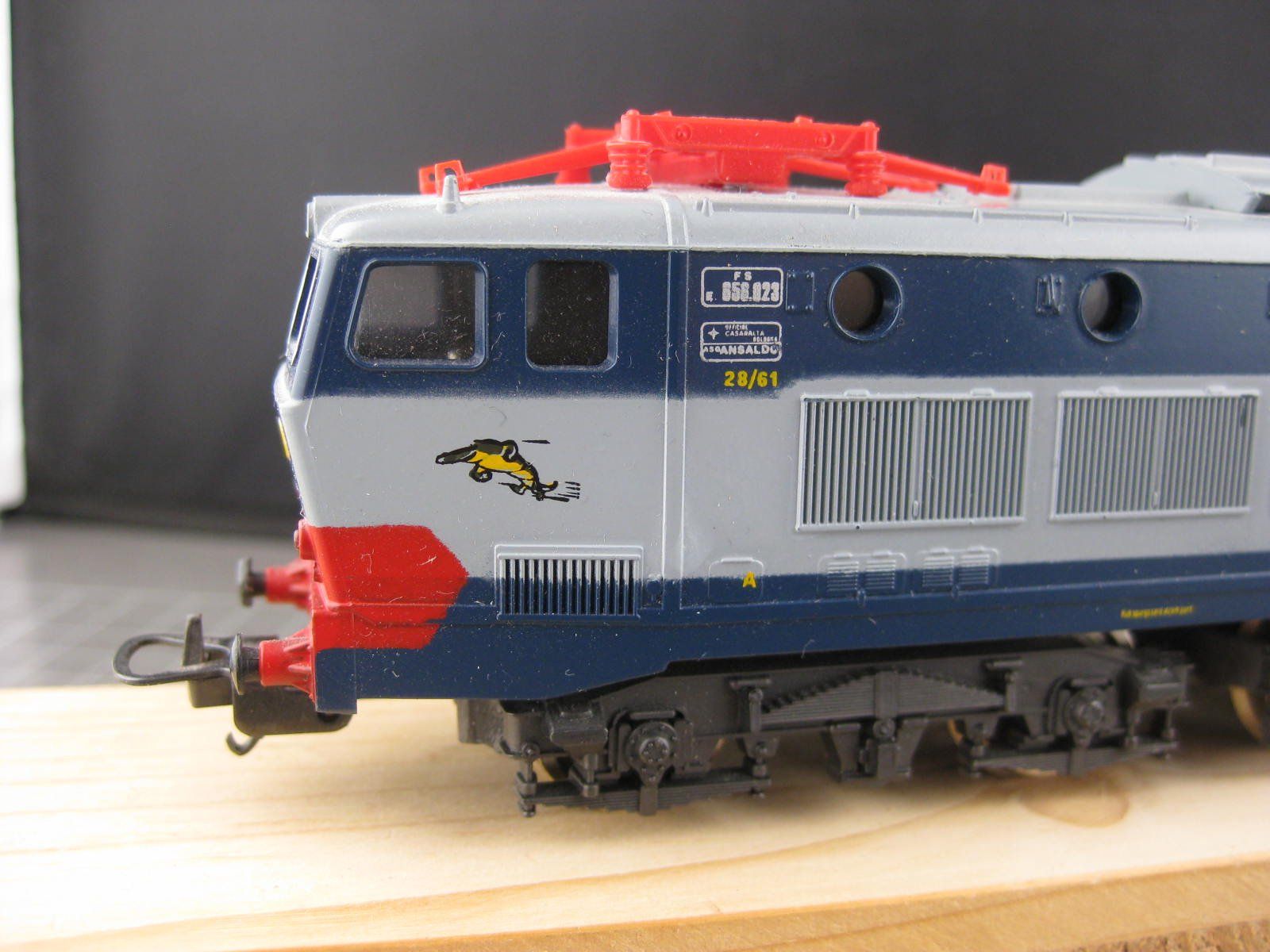 Lima Trains électriques: Lima FS E-Lok E 656 grau-blau, ohne OVP – D'occasion à Malters par Marosko 2