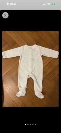 Neuwertiger Jacadi Strampler, Samt, 74cm (12 Monate)