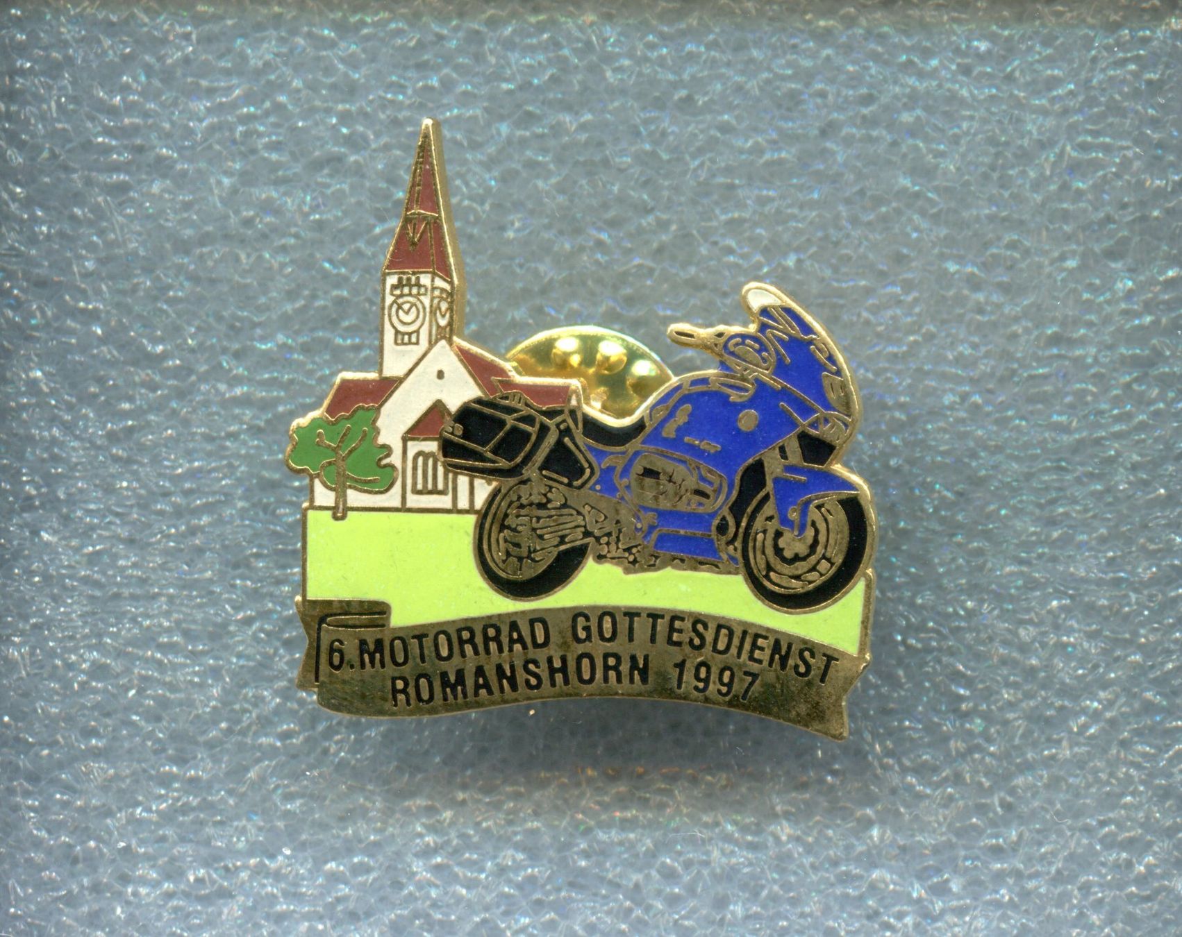 Placchette & Badge: Motorrad Gottesdienst Romanshorn 1997 – Usato da Winterthur venduto da Sammleroase