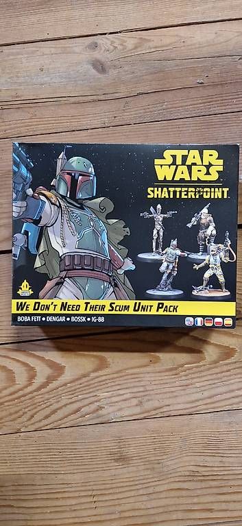 Bücher: Star Wars: Shatterpoint - We Don't Need Their Scum Unit Pack – Gebraucht aus Untervaz von marcel.meier