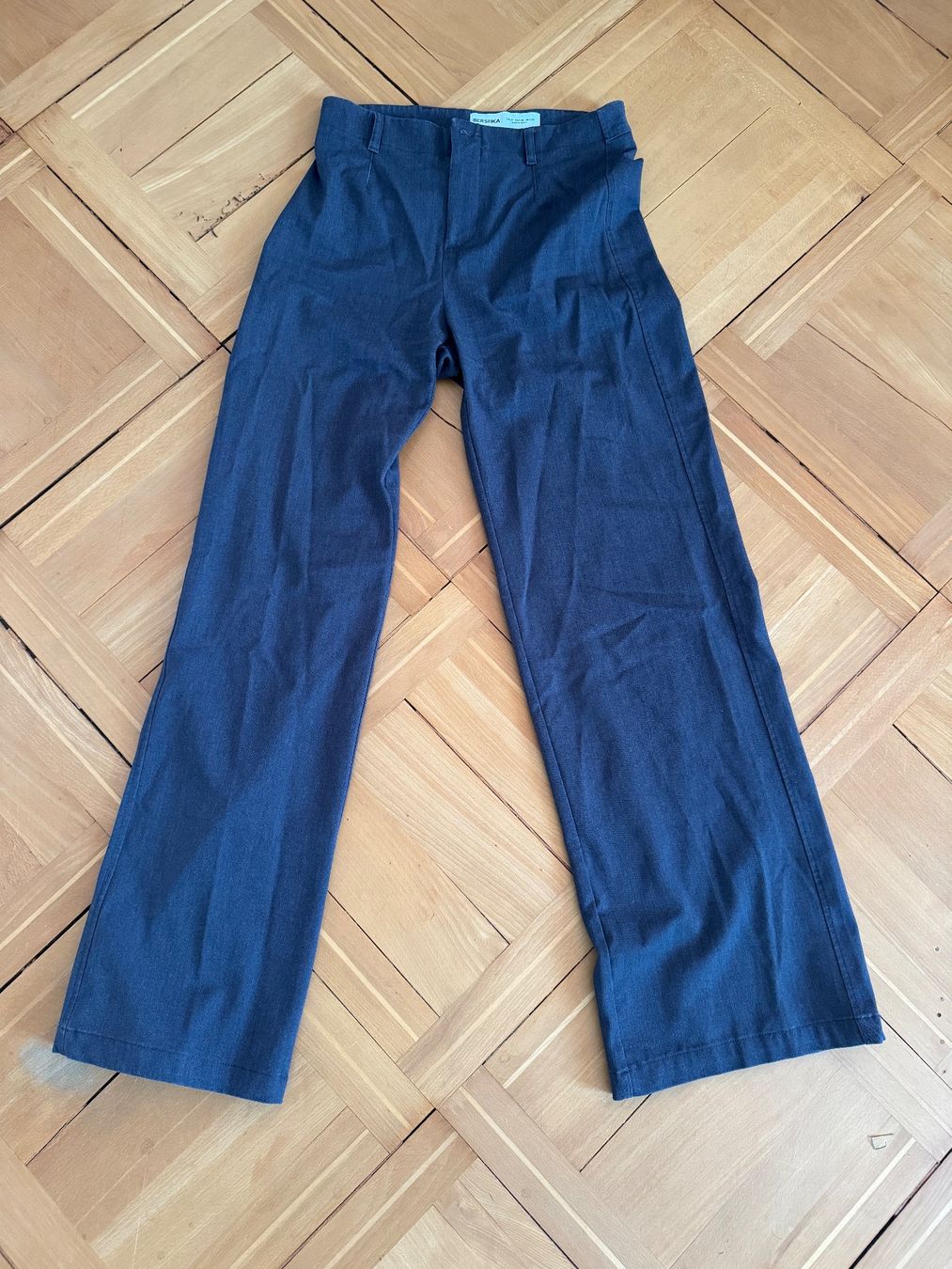 Pull&Bear Pantalons: Pull & Bear Stoffhose, Grösse 38 Dunkelgrau – D'occasion à Wittenbach par Apicel