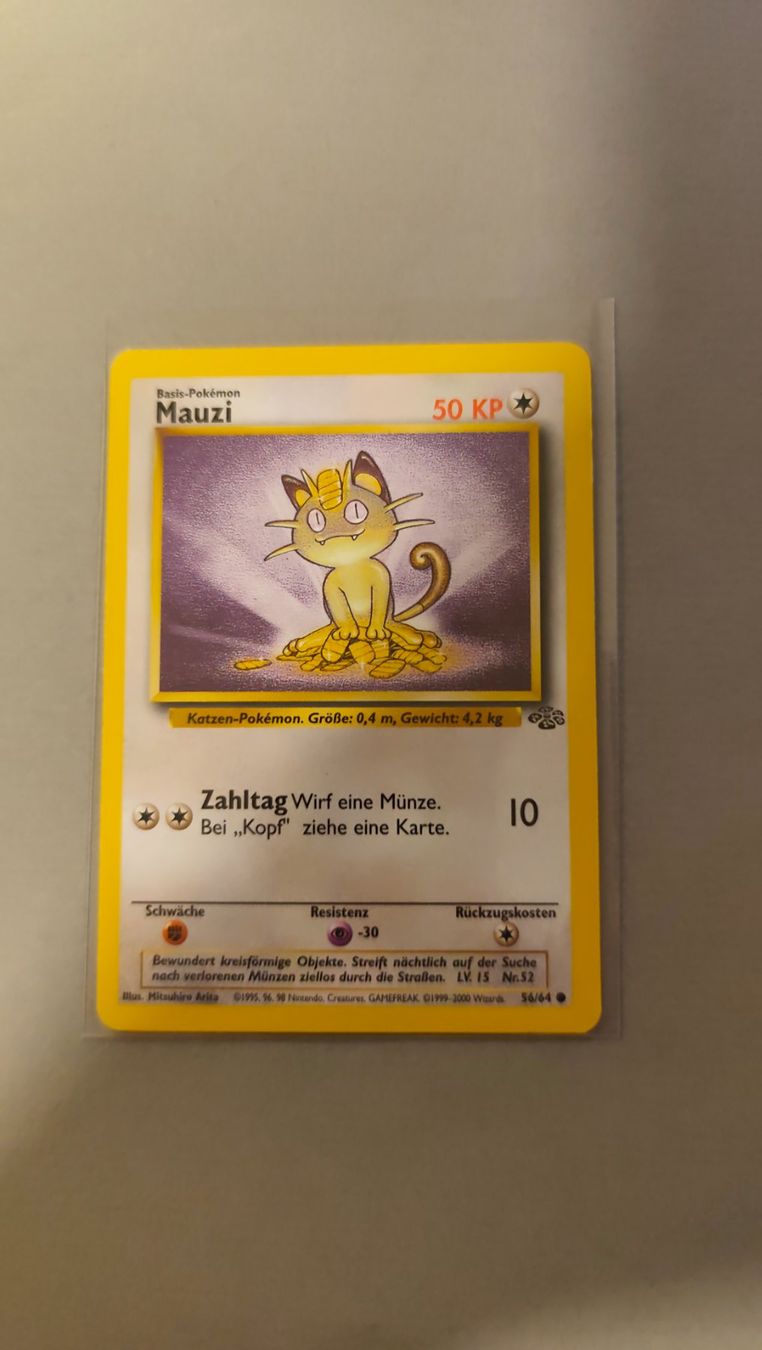 Pokémon Carte collezionabili: Mauzi Jungle – Usato da Kehrsatz venduto da Riyouu 2