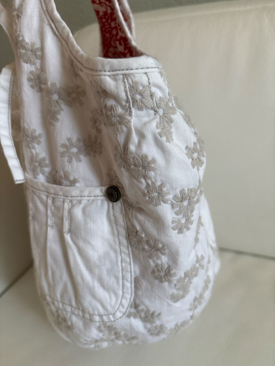 Nile Taschen für Damen: Nile Stofftasche, Blumenmuster – Gebraucht aus langenthal von rundholz7 4
