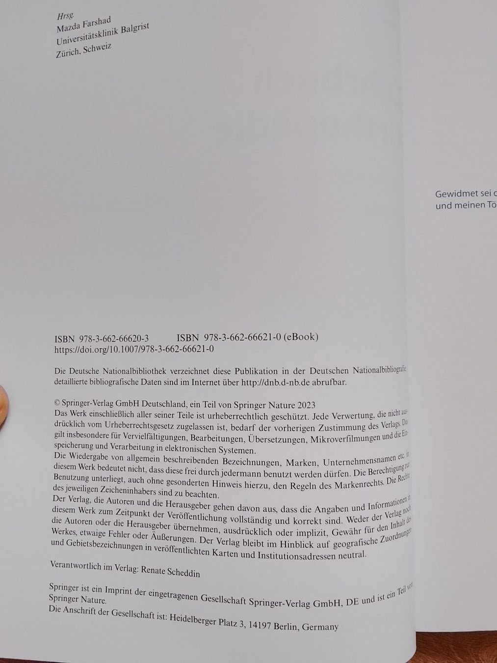 Libri: Lehrbuch Orthopädie – Usato da Marbach LU venduto da Dominik1992 2