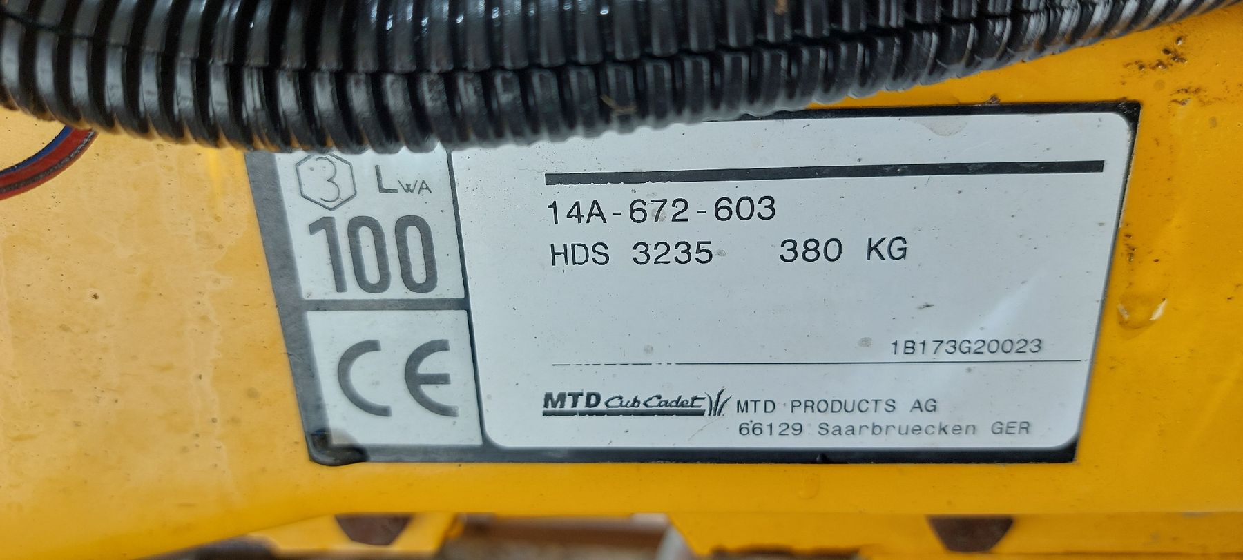 Mtd Tagliaerba: Rasentraktor Cub Cadet – Difettoso da pfyn venduto da Hbagger3 4
