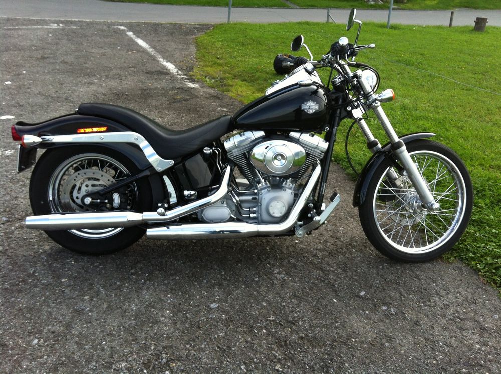 Harley-Davidson Chopper: 2000 HD SOFTAIL FXST – Gebraucht aus Buochs von 49er