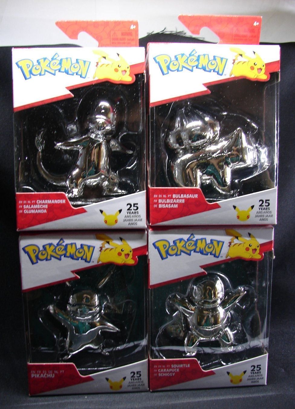 Pokémon Sammelbilder & Trading cards: 25th Anniversary Starters Silver 1st Serie , 4er Set – Neu und originalverpackt aus Rümlang von coh_87ww 2