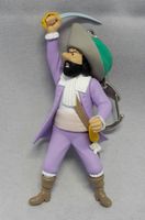 Schlüsselanhänger Chevalier Haddock, 10,5cm, Tintin, neu