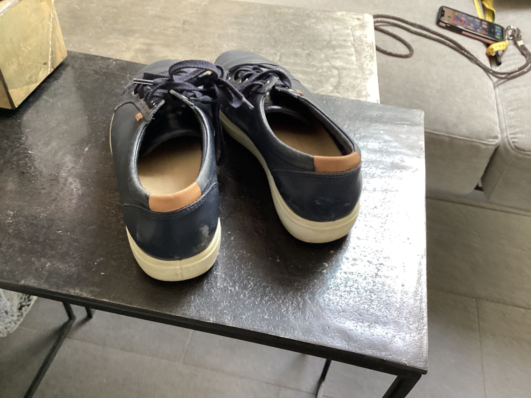 Ecco Chaussures femmes: ECCO Sneaker dunkelblau Leder Damen Grösse 36 – D'occasion à Homberg b. Thun par Homata 2