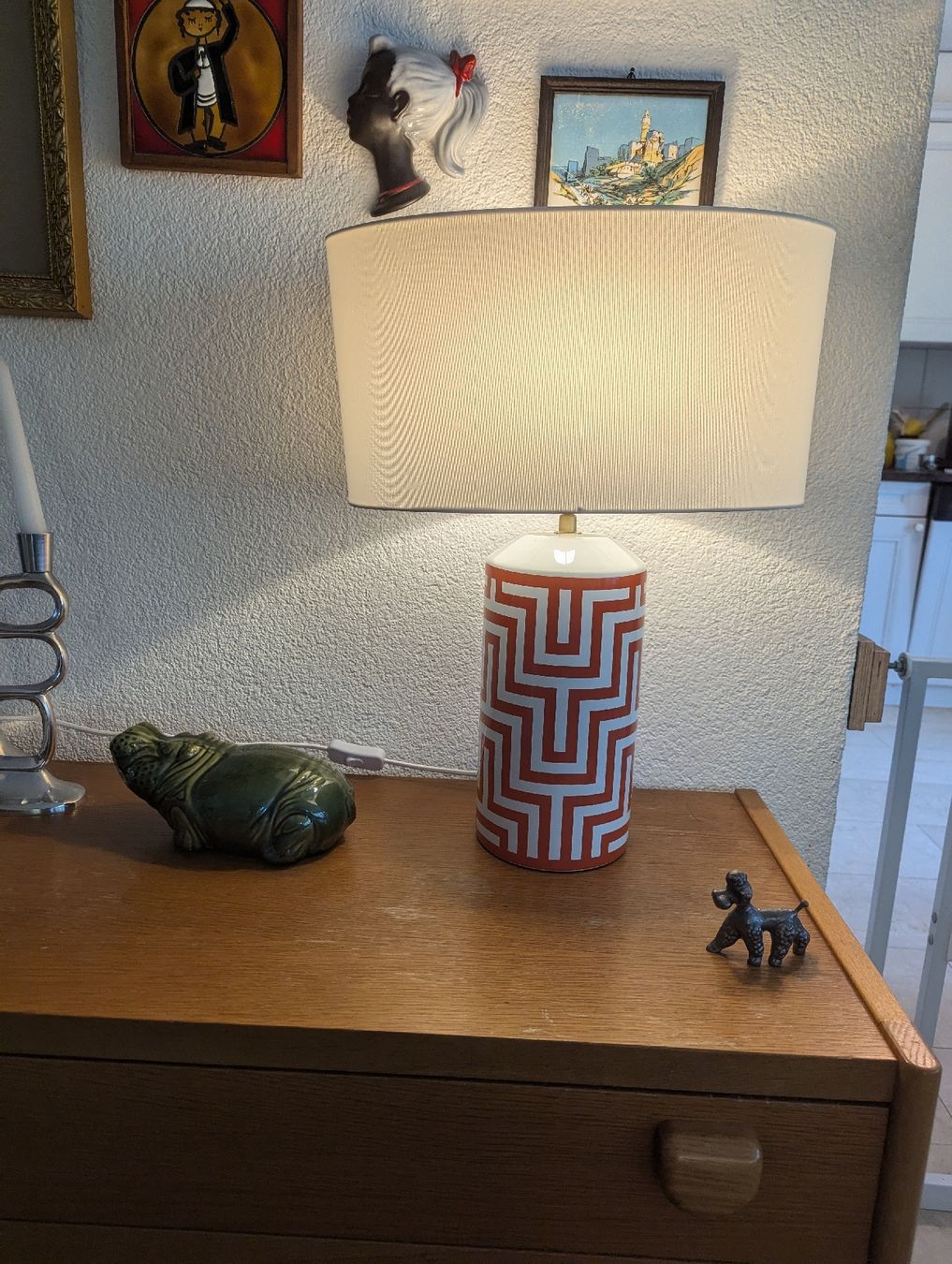 H&M Lampade: Large Table Lamp H&M HOME Geometric Design – Usato da Erlinsbach SO venduto da Meytalien