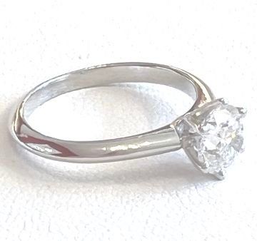 Anelli: 1.00ct. D/SI Einkaräter Solitärring, Weissgold: LP 11.500,- – Nuovo e nell'imballaggio originale da Zürich venduto da juwelier-damken 4