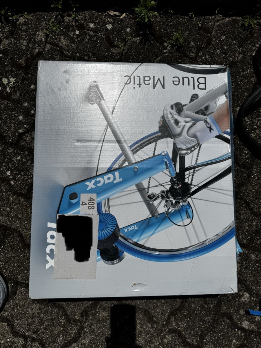 Tacx Hometrainer: Tacx Blue Matic Heimtrainer mit Reif – Usato da Muttenz venduto da vic_67t8