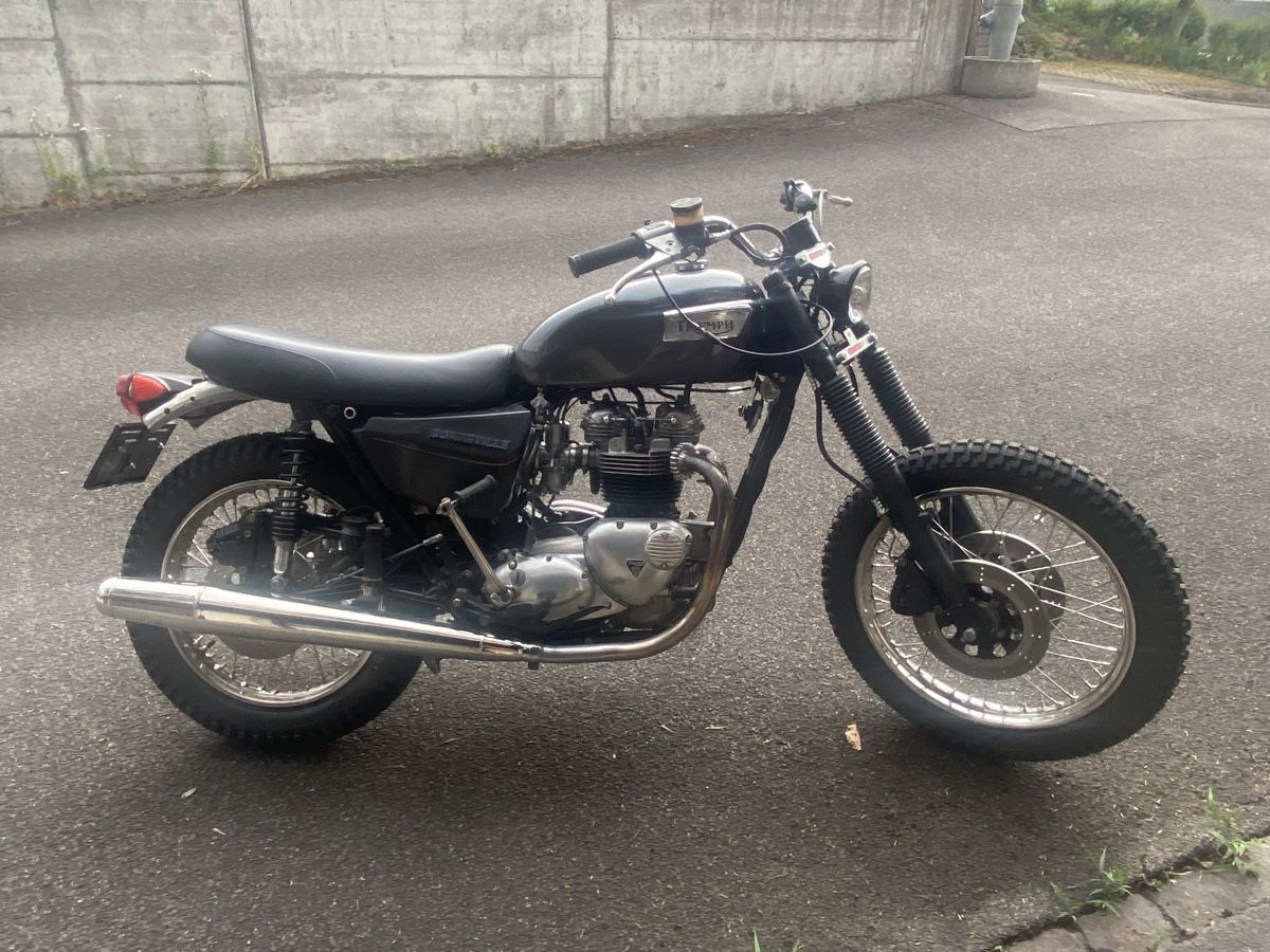 Route: Triumph T140 Harris 1986 – D'occasion à Obfelden par macarty 4