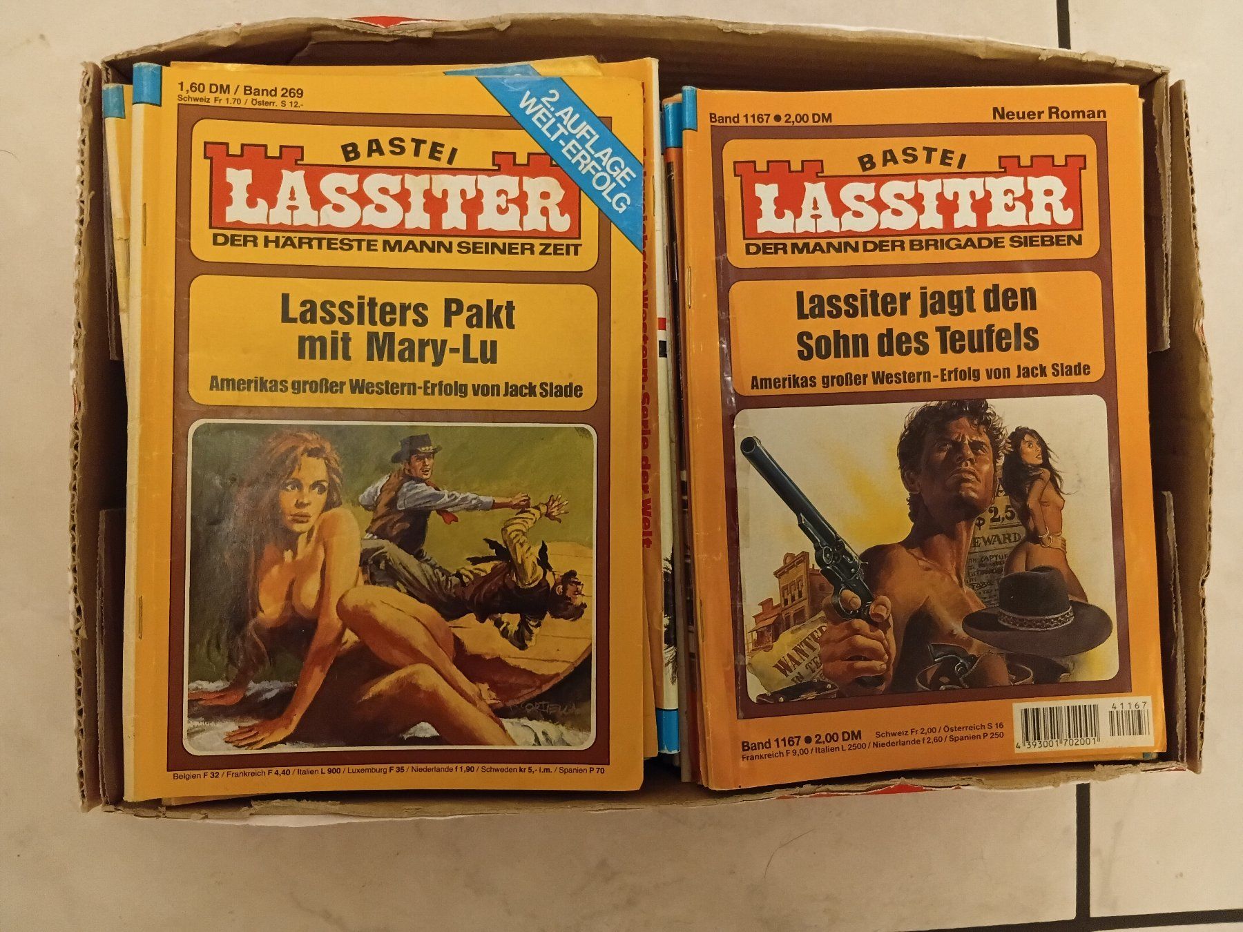 Libri: Western-Romane, Lassiter, Konvolut – Usato da Igis venduto da bigile