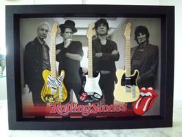 Bild ROLLING STONES, 3 Stk. Modell Gitarren (B.50cmxH.37cm)